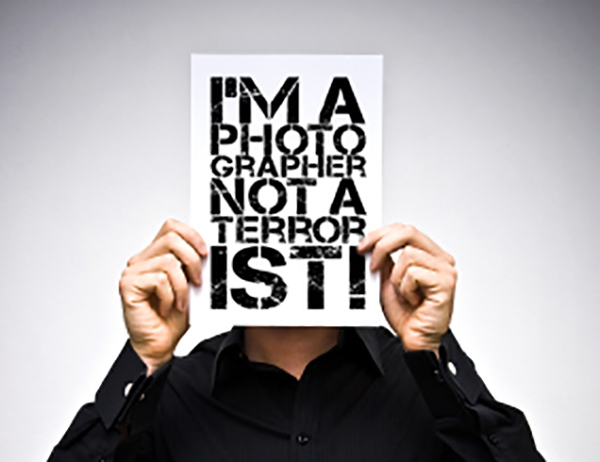 Photographer not a terrorist!